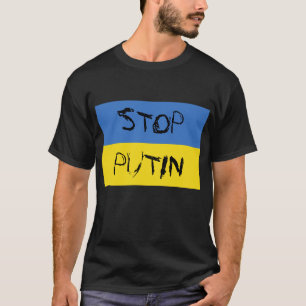 Camiseta bandeira da ucrânia T-Shirt