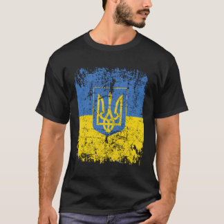 Camiseta Bandeira da Ucrânia Ucrânia