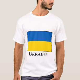 Camiseta Bandeira da Ucrânia (Ucraniana)