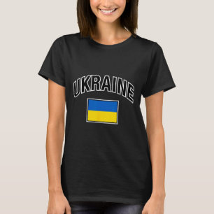 Camiseta Bandeira da Ucrânia Ucraniano Orgulhoso
