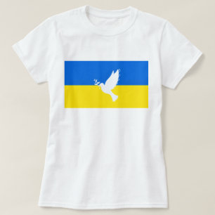 Camiseta Bandeira da Ucrânia - Vara da Paz - Liberdade - P