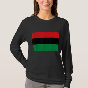 Camiseta Bandeira da UNIA Pan-Africana Bandeira Libertação