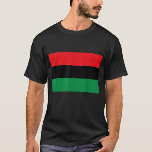 Camiseta Bandeira da UNIA Pan-Africana Bandeira Libertação 
