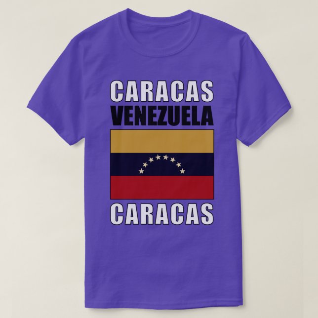 Camiseta Bandeira da Venezuela (Frente do Design)