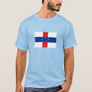 Camiseta Bandeira das Antilhas Holandesas
