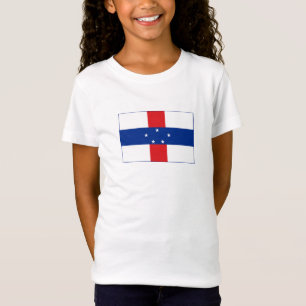 Camiseta Bandeira das Antilhas Neerlandesas