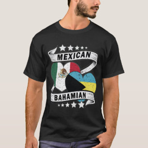 Camiseta Bandeira Das Baamas E Do México