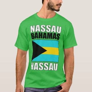 Camiseta Bandeira das Baamas Ruas