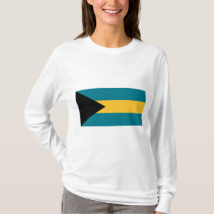 Camiseta Bandeira das Bahamas