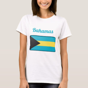 Camiseta Bandeira das Bahamas
