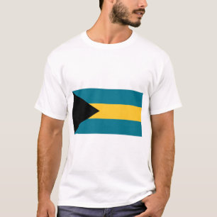 Camiseta Bandeira das Bahamas