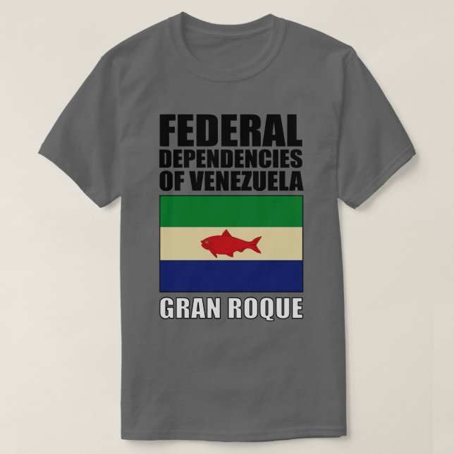Camiseta Bandeira das Dependências Federais da Venezuela (Frente do Design)