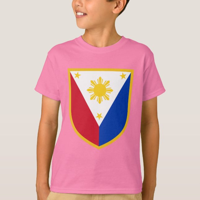 Camiseta Bandeira das Filipinas (Frente)
