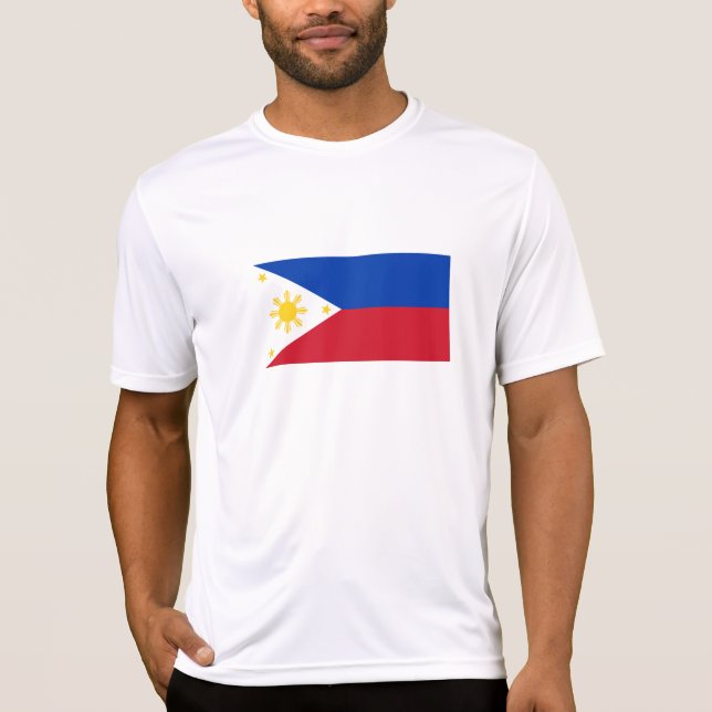 Camiseta Bandeira das Filipinas (Frente)