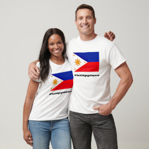 Camiseta Bandeira das Filipinas, arquipélago