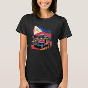 Camiseta Bandeira das Filipinas Orgulhoso Souvemir Filipino