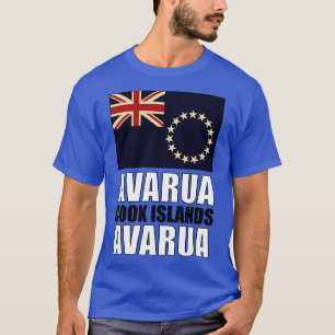Camiseta Bandeira das Ilhas Cook