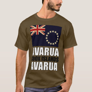 Camiseta Bandeira das Ilhas Cook