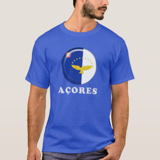 Camiseta Bandeira das ilhas de Açores