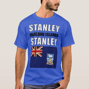 Camiseta Bandeira das Ilhas Falkland