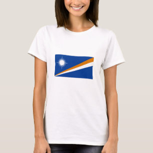 Camiseta Bandeira das Ilhas Marshall