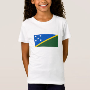Camiseta Bandeira das Ilhas Salomão