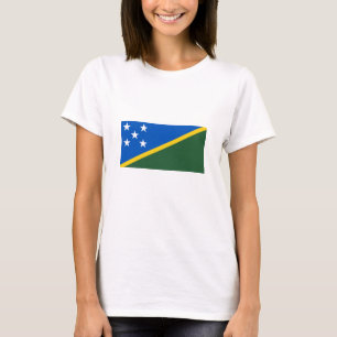Camiseta Bandeira das Ilhas Salomão