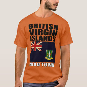 Camiseta Bandeira das Ilhas Virgens Britânicas