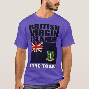 Camiseta Bandeira das Ilhas Virgens Britânicas
