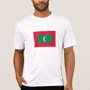 Camiseta Bandeira das Maldivas