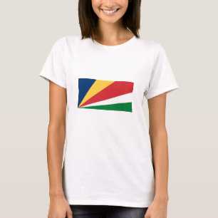 Camiseta Bandeira das Seychelles