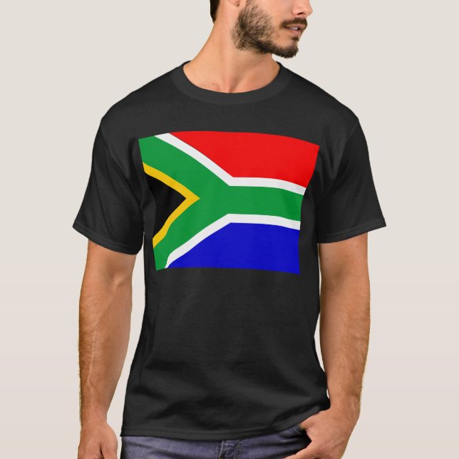 Camiseta Bandeira de África do Sul (Frente)