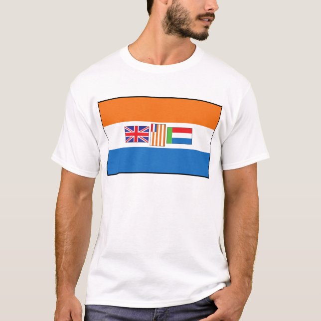 Camiseta Bandeira de África do Sul (Frente)