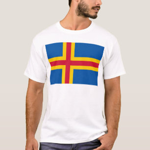 Camiseta Bandeira de Aland