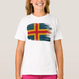 Camiseta Bandeira de Aland