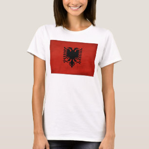 Camiseta Bandeira de Albânia