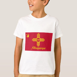 Camiseta Bandeira de Albuquerque (Novo México)