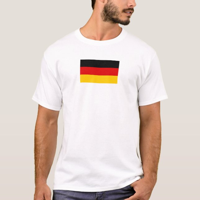 Camiseta Bandeira de Alemanha (Frente)