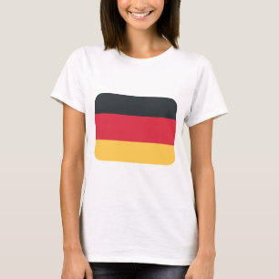 Camiseta Bandeira de Alemanha usando o emoji do Twitter