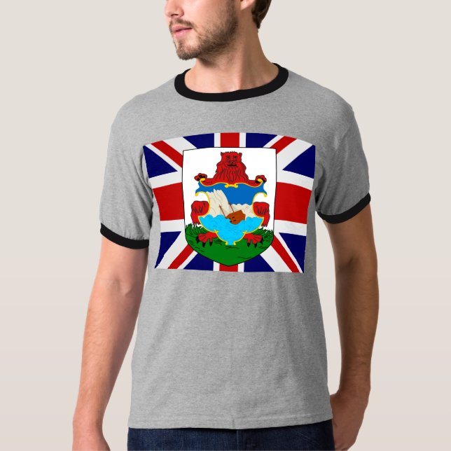 Camiseta Bandeira de alta qualidade de Bermuda (Frente)