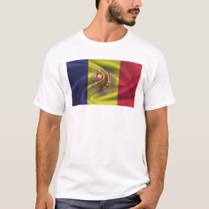 Camiseta Bandeira De Andorra