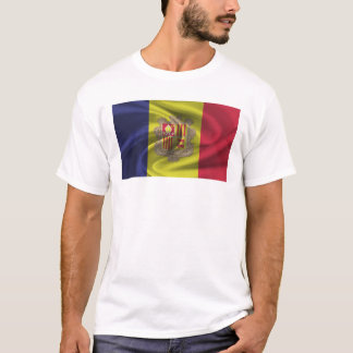 Camiseta Bandeira De Andorra
