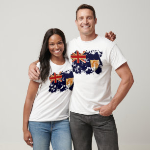 Camiseta Bandeira de Anguilla