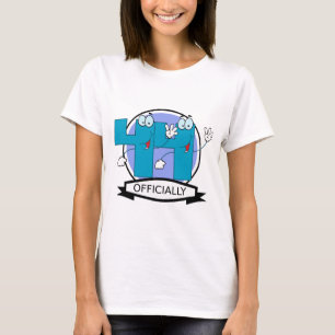 Camiseta Bandeira de Aniversário Oficialmente 44