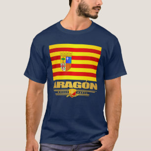Camiseta Bandeira de Aragon