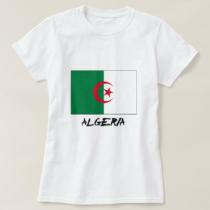 Camiseta Bandeira de Argélia