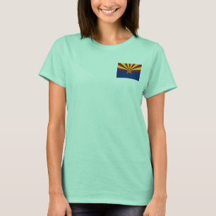 Camiseta Bandeira de Arizonas da Fleece Zip Jogger, EUA