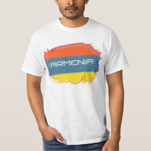 Camiseta Bandeira de Arménia