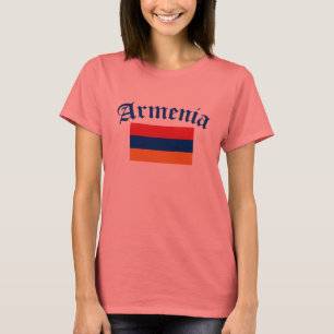 Camiseta Bandeira de Arménia