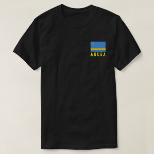 Camiseta Bandeira de Aruba